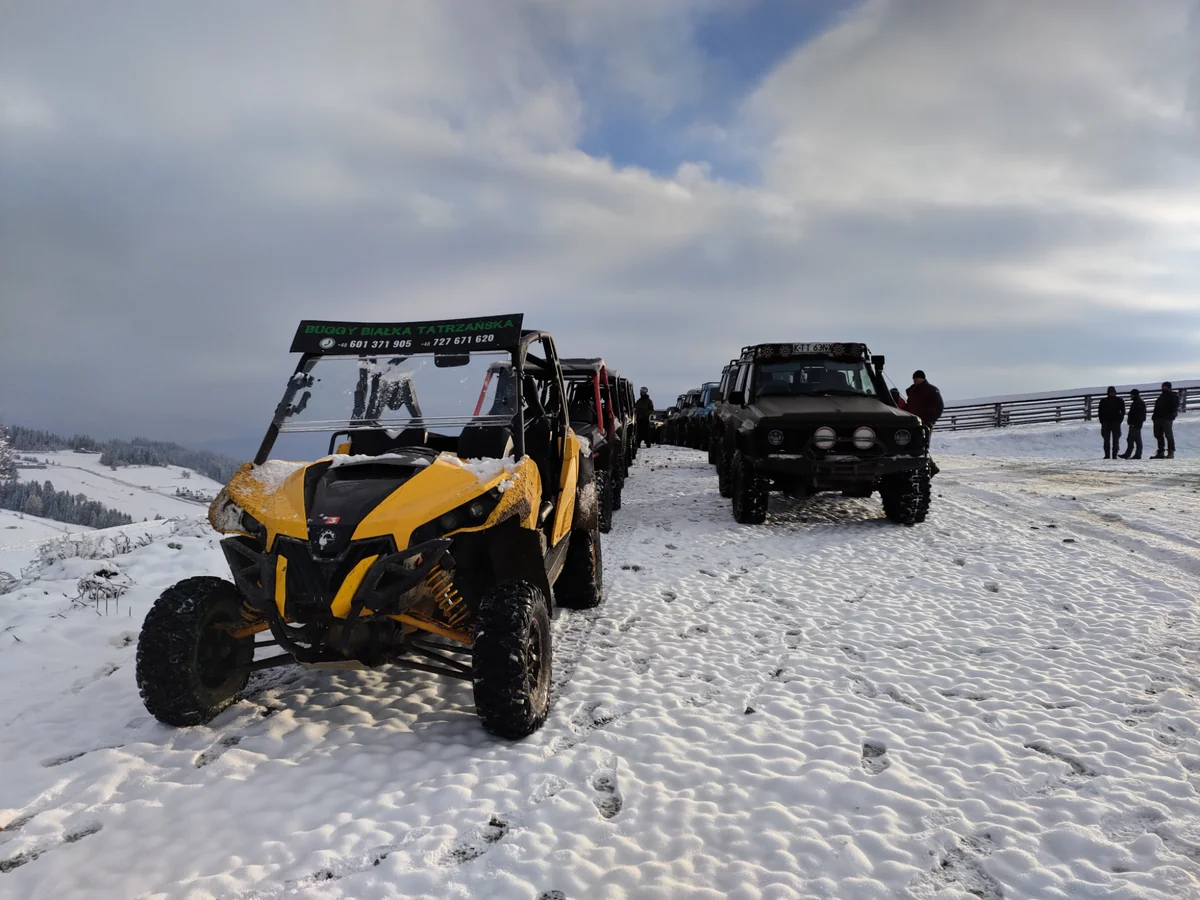 Off-road buggy adventure in the Polish mountains