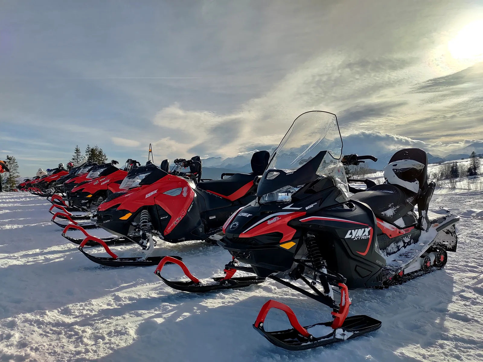 Snowmobiles combined with a shooting range in Zakopane and thermal baths